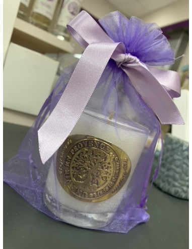 BOUGIE CANNELLE - ORANGE -  ETIQ ' ETAIN -...