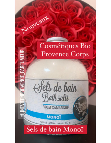 SEL DE BAIN  PROVENCE BIO MONOI 350GR