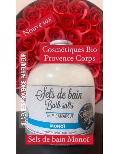 SEL DE BAIN  PROVENCE BIO MONOI 350GR