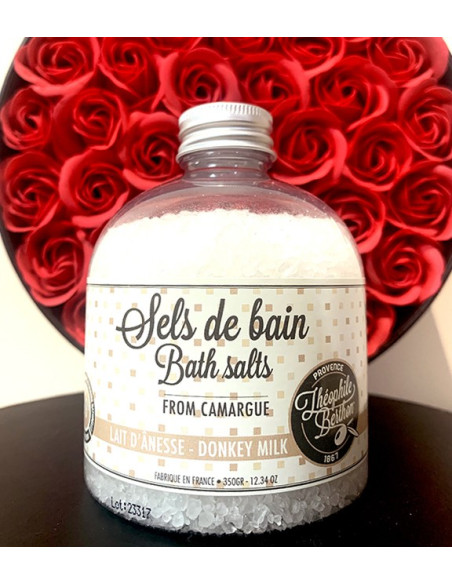 SEL DE BAIN  PROVENCE BIO LAIT D'ANESSE 350GR