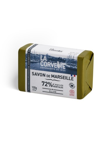 SAVONNETTE  OLIVE MARSEILLE LA CORVETTE 100GR