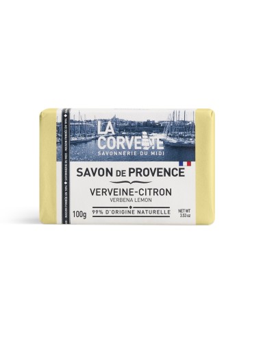 SAVONNETTE VERVEINE CITRON  MARSEILLE LA CORVETTE 100GR