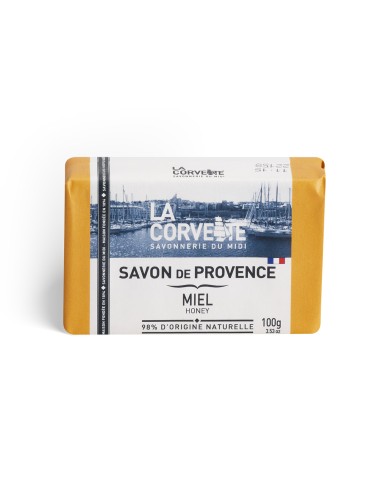 SAVONNETTE MIEL - MARSEILLE LA CORVETTE 100GR