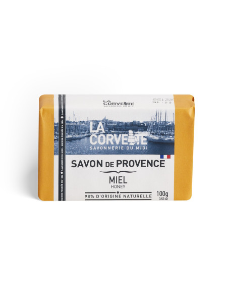 SAVONNETTE MIEL - MARSEILLE LA CORVETTE 100GR