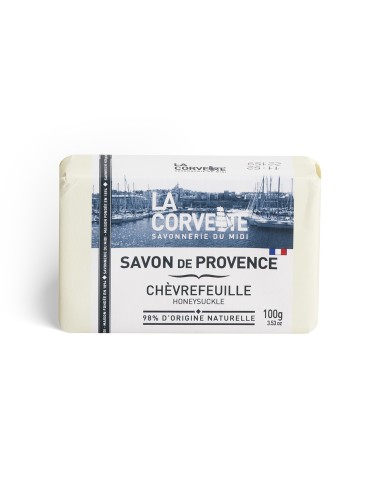 SAVONNETTE CHEVREFEUILLE  MARSEILLE LA CORVETTE 100GR