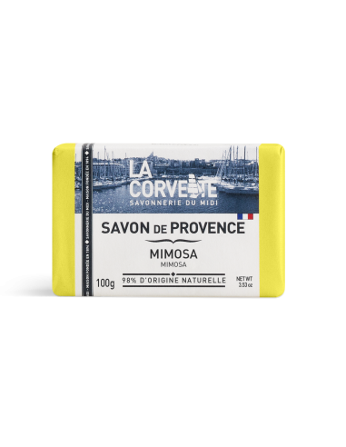 SAVONNETTE  MIMOSA MARSEILLE LA CORVETTE 100GR