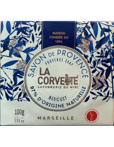 SAVONNETTE PROVENCE BISCUIT - MARSEILLE LA CORVETTE 100GR