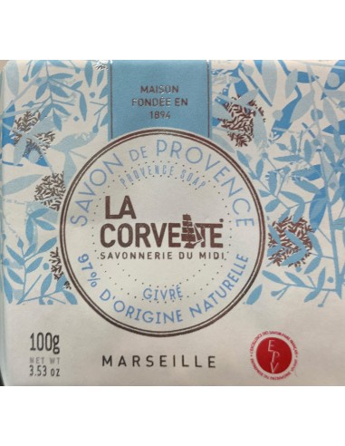 SAVONNETTE PROVENCE GIVRE - MARSEILLE LA CORVETTE 100GR