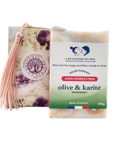 SAVON SOIN SURGRAS OLIVE-KARITE NOURISSANT BIO  100GR
