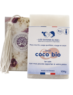 SAVON 1ER SOIN  SURGRAS COCO-CACAO BIO  100GR